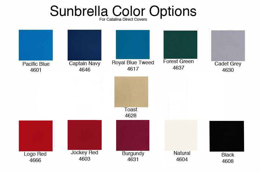 Sunbrella Color Options