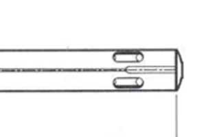 Complete Catalina 30 boom drawing