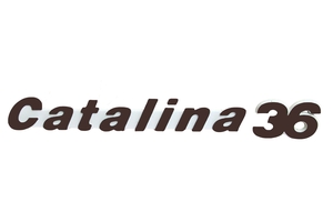 <span style= >Logo "Catalina 36" Molded Plastic</span>