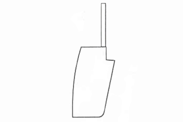 <span style= >Rudder for C-34, C-36<br/>Wing, Closed Transom</span>