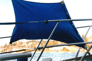 <span style= >Sail Bag, Large for Hank-On Sails, Royal Blue Tweed</span>