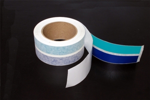 <span style= >50 Roll Sheer Stripe Tape<br/>Sapphire Blue & Turquoise</span>