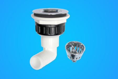 <span style= >Sink Drain Assembly w/Elbow, Plastic Flange</span>