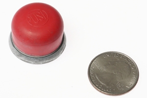 <span style= >Engine Panel Push ButtonReplacement Boot Red</span>