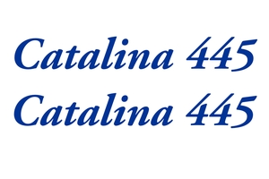 <span style= >Logo "Catalina 445" Vinyl, Set</span>