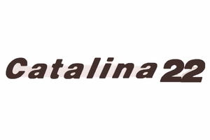 <span style= >Logo "Catalina 22" Molded Plastic </span>