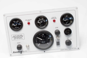 <span style= >Engine Instrument Panel C-400 w/ Yanmar 4JH4</span>