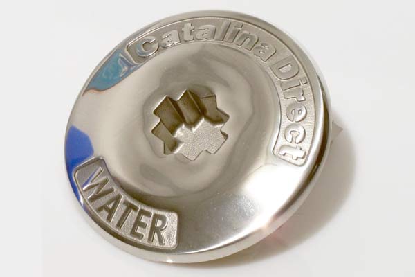 <span style= >Deck Fill Cap Water, Stainless Steel</span>