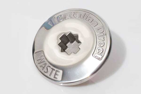 <span style= >Deck Fill Cap Waste, Stainless Steel</span>