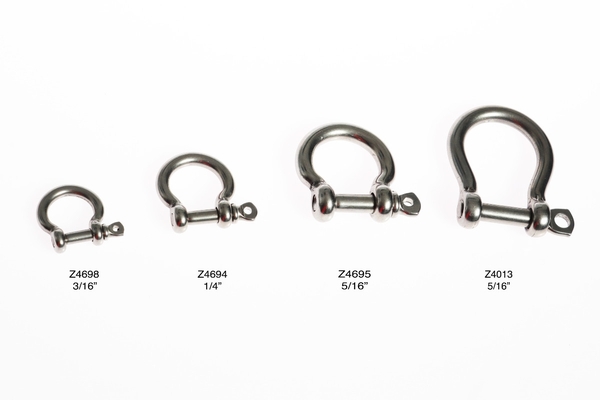 <span style= >Shackle, Bow, 5/16” Pin; Mains’l Tack Shackle for C-320, C-34, C-36</span>