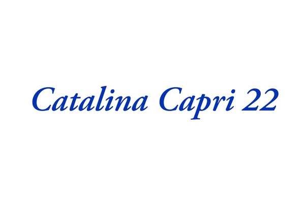 <span style= >Logo "Catalina Capri 22" Vinyl</span>