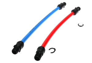 <span style= >Fresh Water Hose Extensions, 11" 1/2" Male NPT Fittings</span>