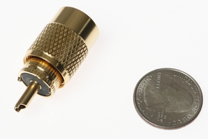 <span style= >Male RG-213 Coax Connector Gold Plated</span>