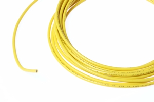 <span style= >Electrical Wire 14 AWG Primary Yellow Pre-tinned Blower</span>