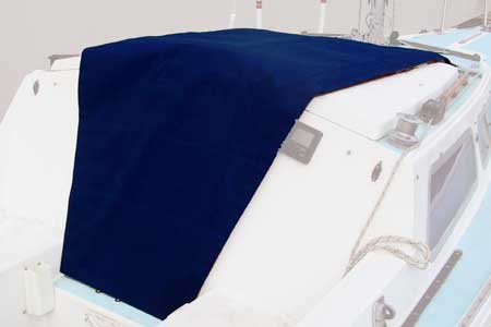 <span style= >Companionway Cover Royal Blue Tweed C-25</span>
